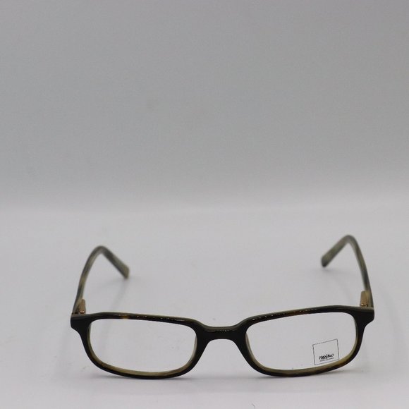 Mens Black Square Vintage Massimo Frames Tortoise Print on Legs  47 19 135 - Picture 1 of 3